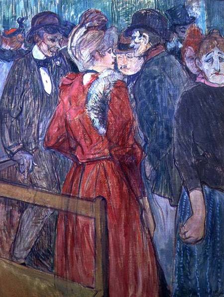 Au Moulin de la Galette van Henri de Toulouse-Lautrec