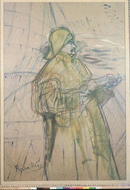 Portrait of Maurice Joyant (1864-1930) 1900 (pastel & pencil on paper) van Henri de Toulouse-Lautrec