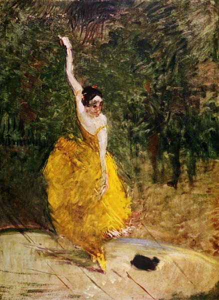 Spanish Dancer van Henri de Toulouse-Lautrec