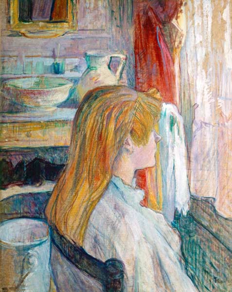 Woman by Window van Henri de Toulouse-Lautrec