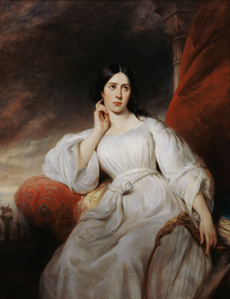 Madame Malibran (1808-36) in the Role of Desdemona van Henri Decaisne