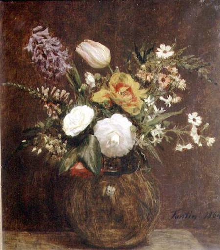 Flowers van Henri Fantin-Latour