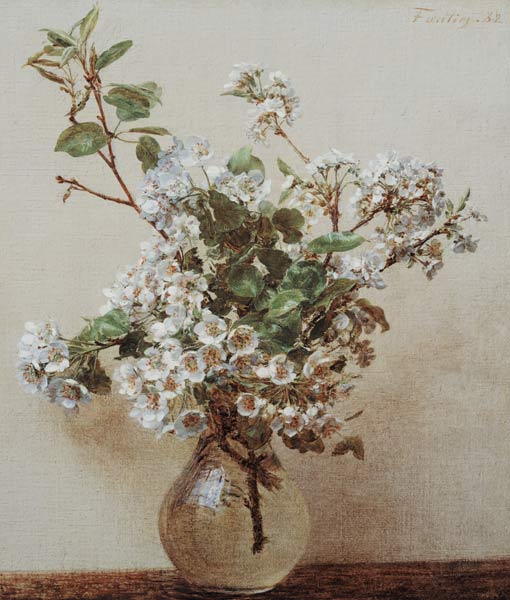 Pear Blossom van Henri Fantin-Latour