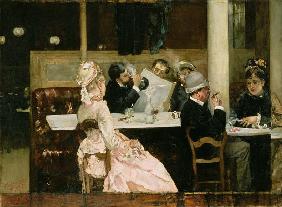 Cafe Scene in Paris