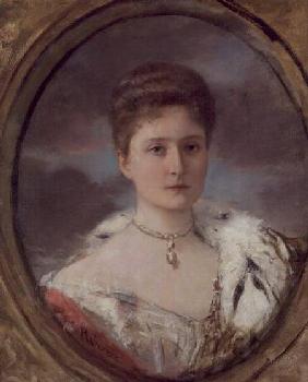 Portrait of Tsarina Alexandra (1872-1918)