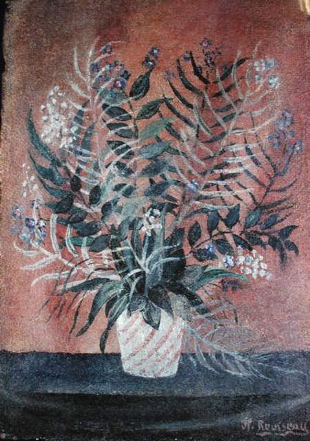 Flowers van Henri Julien-Félix Rousseau