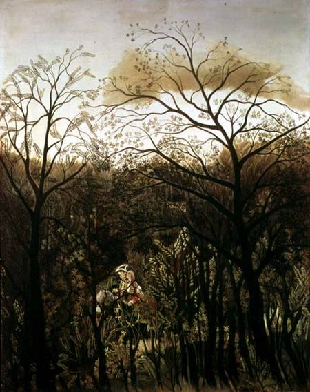 Rendez-Vous in the Forest van Henri Julien-Félix Rousseau