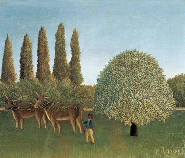 In the Fields van Henri Julien-Félix Rousseau