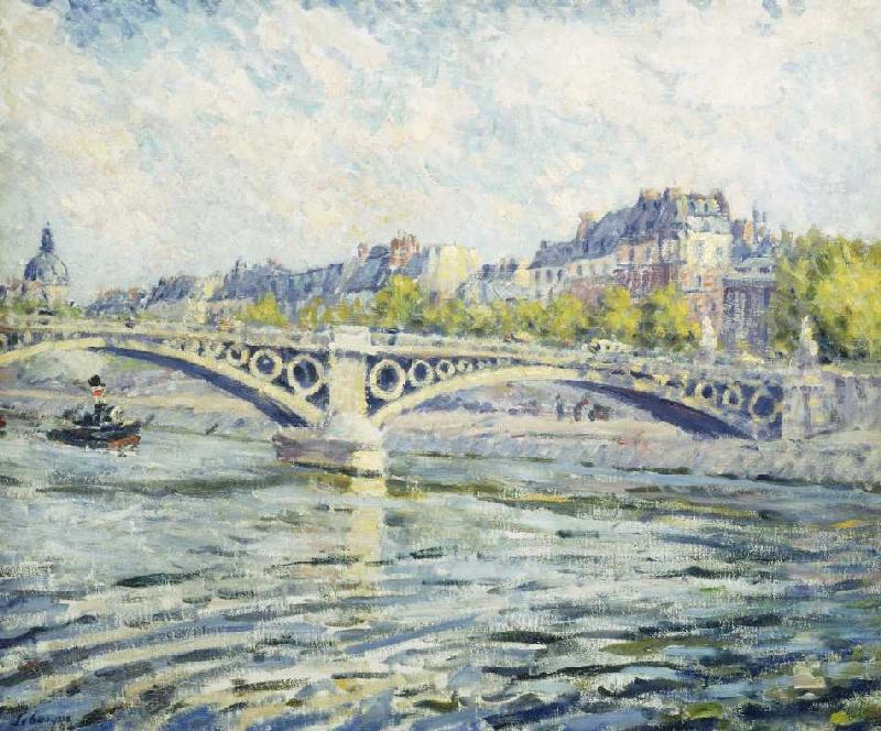 Die Seine, Paris van Henri Lebasque