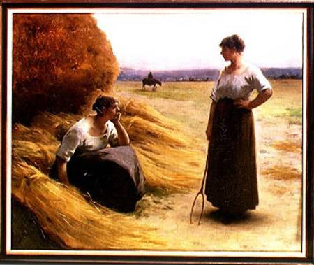 The Harvesters van Henri Lerolle