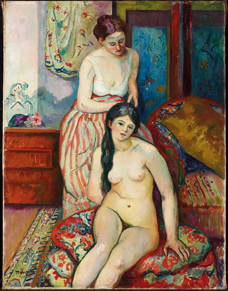 La Coiffure, 1904-05 van Henri Manguin