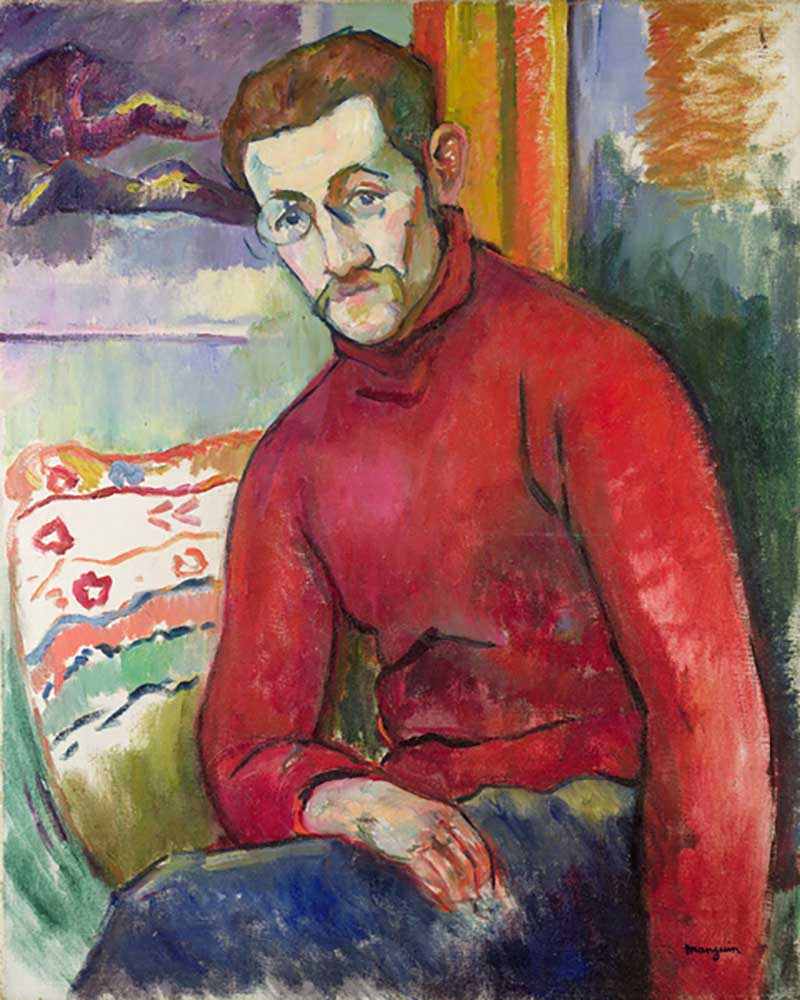 Portrait of Jean Puy, 1905 van Henri Manguin