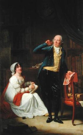 Jacques Delille (1738-1813) and his Wife