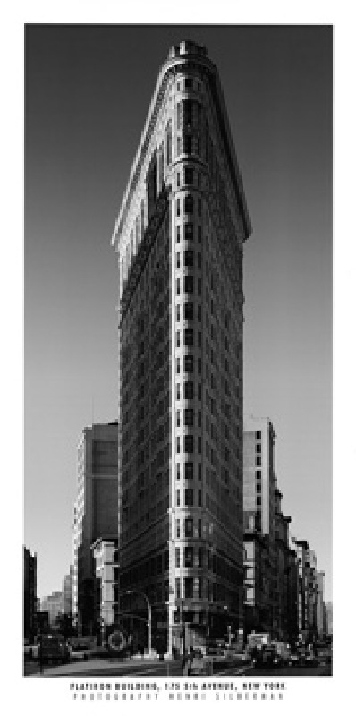 Flatiron Building van Henri Silberman
