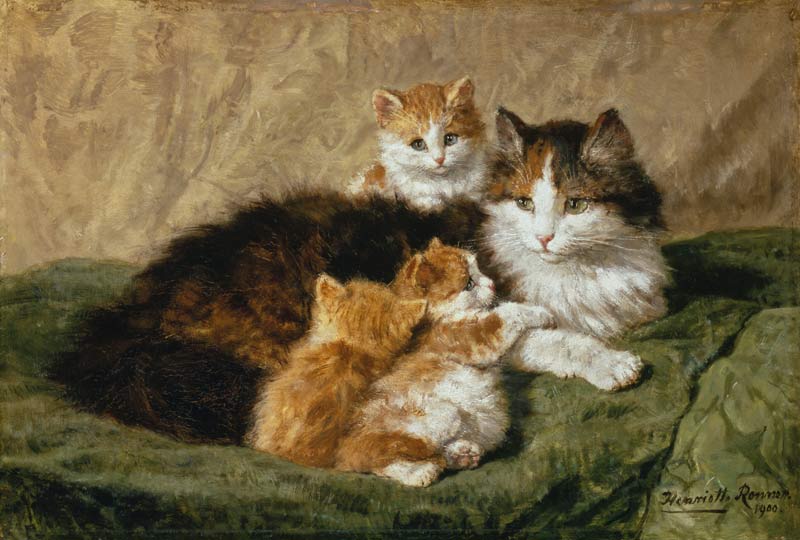 Katten van Henrietta Ronner-Knip