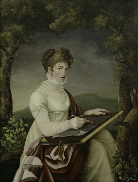 Henriette Westermayr, Self portrait van Henriette Westermayr