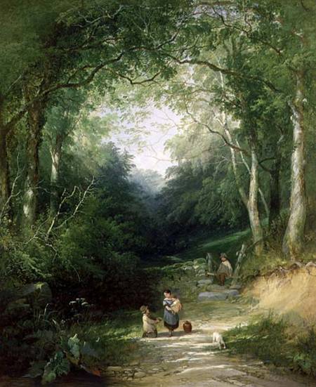 A Path Through the Wood van Henry Boddington