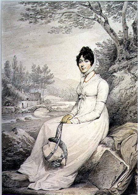 Portrait of a Lady van Henry Edridge