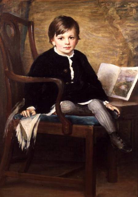 Portrait of a Boy van Henry Jr. Weigall