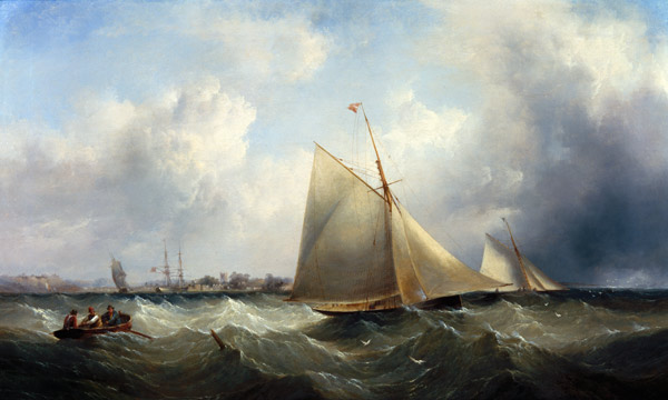 Yachting in the Humber van Henry Redmore