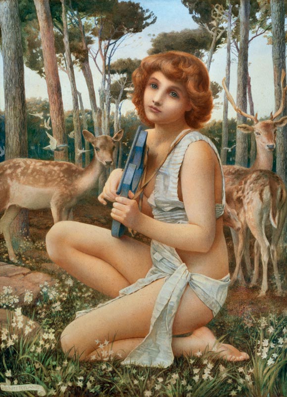 The Young Orpheus van Henry Ryland