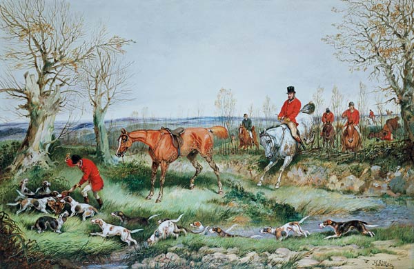 Hunting Scene van Henry Thomas Alken