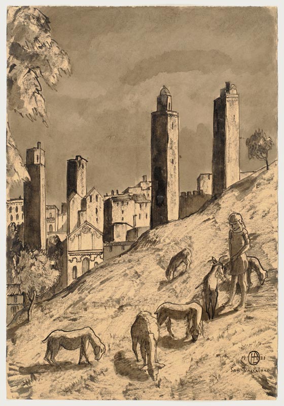 San Gimignano van Hermann Lismann