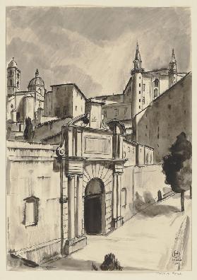 Die Porta Valbona in Urbino