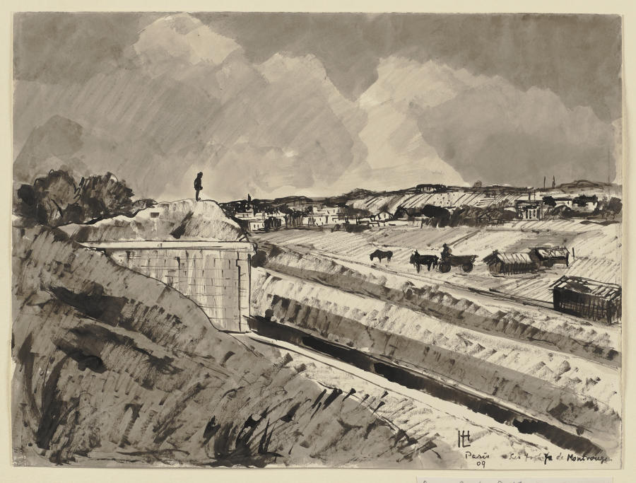 Les Fortification de Montrouge van Hermann Lismann