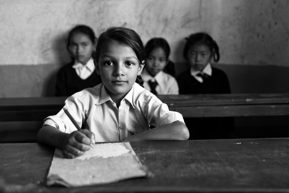 School in Nepal van Hesham Alhumaid