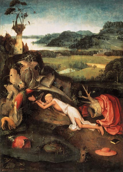 Der büßende hl. Hieronymus van Hieronymus Bosch Hieronymus Bosch