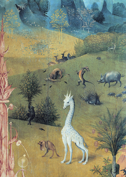 Bosch, Garten der Lüste, Paradies van Hieronymus Bosch Hieronymus Bosch