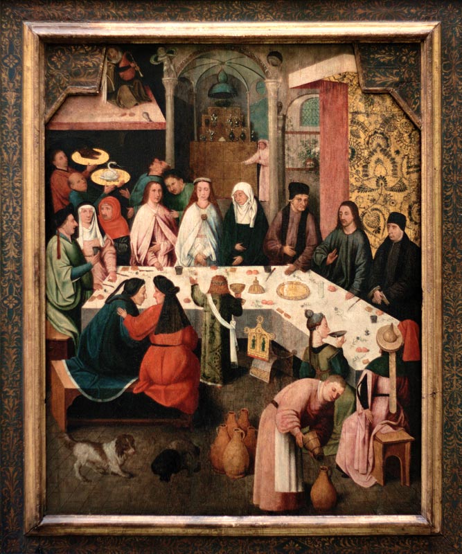 The Marriage Feast At Cana van Hieronymus Bosch Hieronymus Bosch