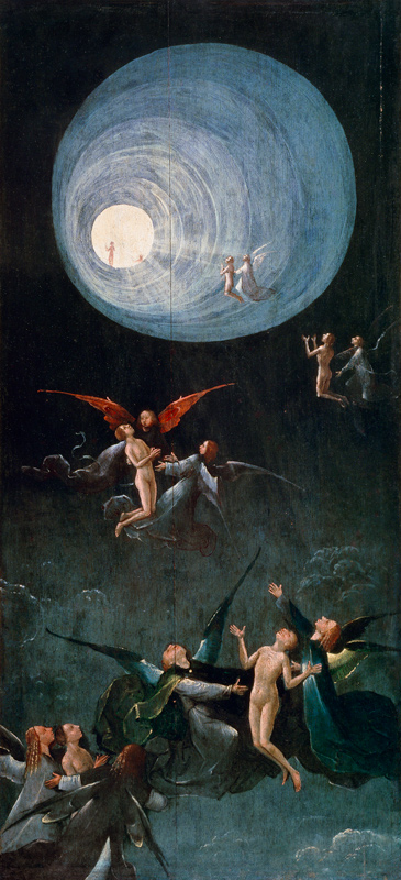 Opstijging van de Gezegenden naar het Paradijs  van Hieronymus Bosch Hieronymus Bosch