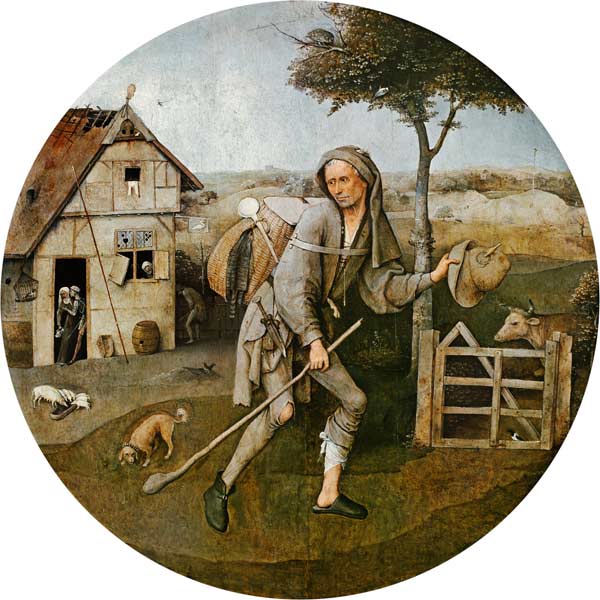 Der Landstreicher (Der verlorene Sohn) van Hieronymus Bosch Hieronymus Bosch