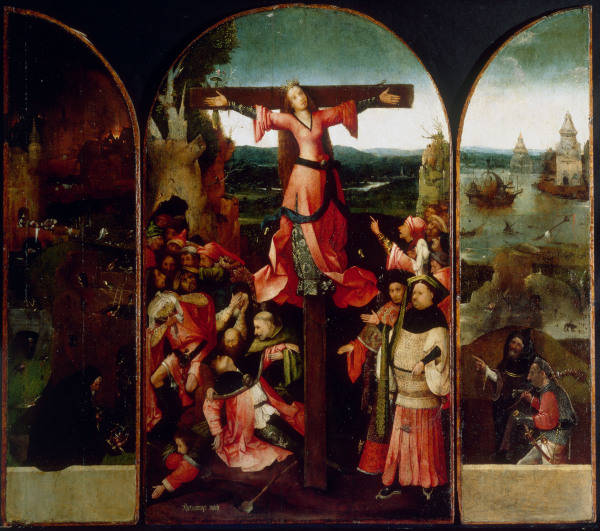 Bosch, Altar der Hl.Julia / Det. van Hieronymus Bosch Hieronymus Bosch