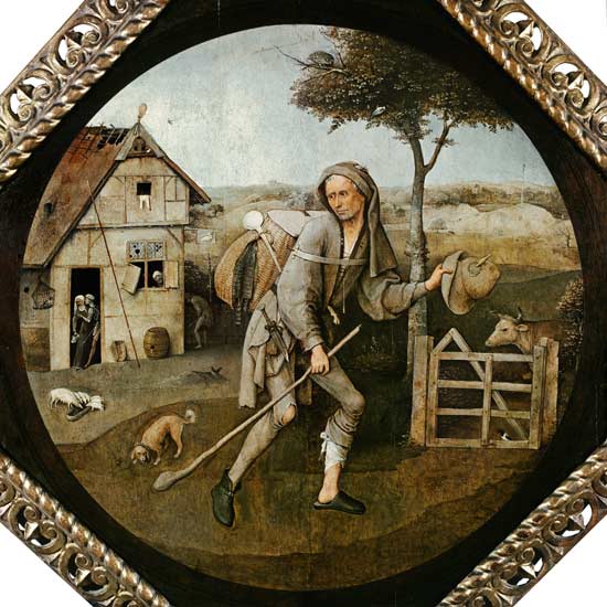 The Vagabond/The Prodigal Son van Hieronymus Bosch Hieronymus Bosch