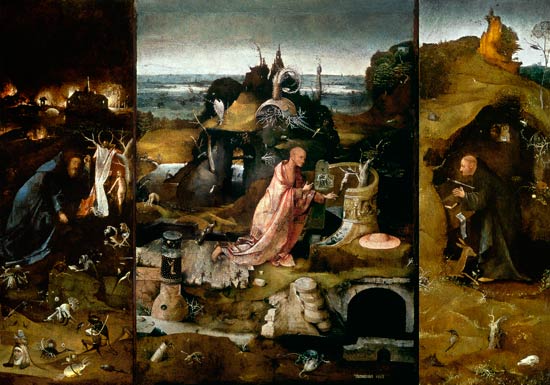 Altarpiece of the Hermits van Hieronymus Bosch Hieronymus Bosch