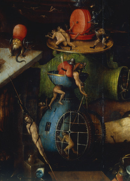H.Bosch /Last Judgement,Det./c.1485/1505 van Hieronymus Bosch Hieronymus Bosch