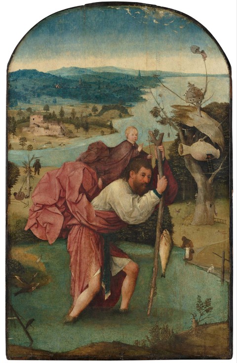 Saint Christopher van Hieronymus Bosch Hieronymus Bosch