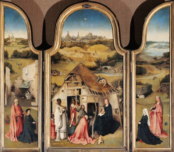 The Adoration of the Magi van Hieronymus Bosch Hieronymus Bosch