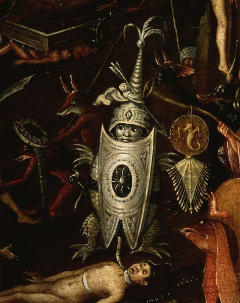 JS after Bosch (?) / Hell / Detail van Hieronymus Bosch Hieronymus Bosch