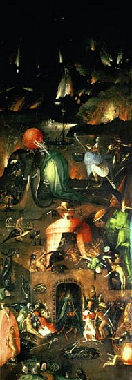 The Last Judgement (Altarpiece): Interior of Right Wing van Hieronymus Bosch Hieronymus Bosch