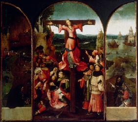 Bosch / Altar-piece of St. Julia/detail