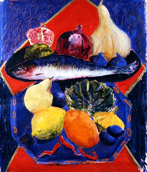 Fish and Gourd van Hilary  Rosen