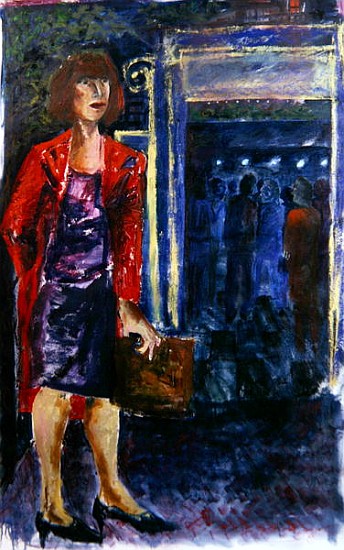 Waiting Woman, 2005 (oil on canvas)  van Hilary  Rosen