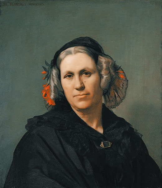 Madame Vinet van Hippolyte Flandrin