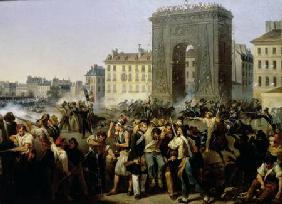 Battle at the Porte Saint-Denis