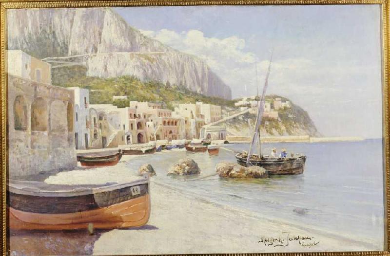 Marina Grande, Capri van Holger H. Jerichau