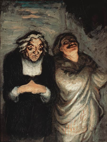Un Scapin van Honoré Daumier